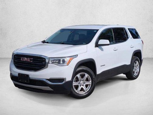Summit White 2018 GMC Acadia SLE-1
