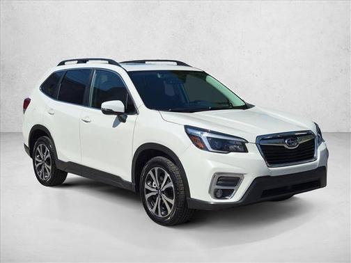 Crystal White Pearl 2021 Subaru Forester Limited