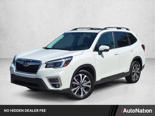 Crystal White Pearl 2021 Subaru Forester Limited