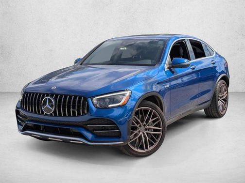Starling Blue Metallic 2023 Mercedes-Benz AMG GLC 43 4MATIC Coupe