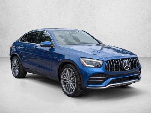 Starling Blue Metallic 2023 Mercedes-Benz AMG GLC 43 4MATIC Coupe
