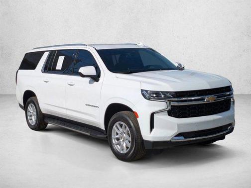 Summit White 2024 Chevrolet Suburban LS