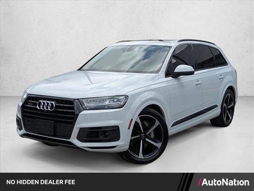 Glacier White Metallic 2019 Audi Q7 55 Prestige