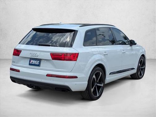 Glacier White Metallic 2019 Audi Q7 55 Prestige