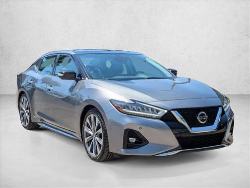 Gun Metallic 2021 Nissan Maxima 3.5 Platinum