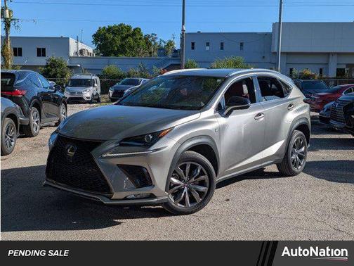 Atomic Silver 2021 Lexus NX 300 F Sport