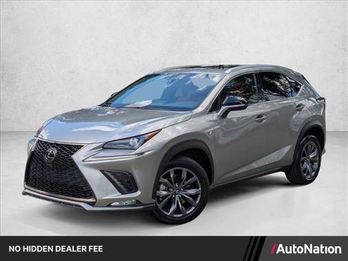 Atomic Silver 2021 Lexus NX 300 F Sport