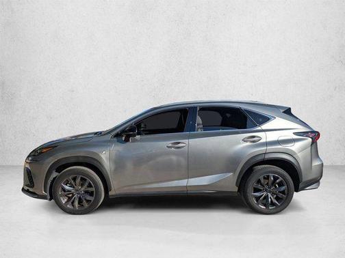 Atomic Silver 2021 Lexus NX 300 F Sport