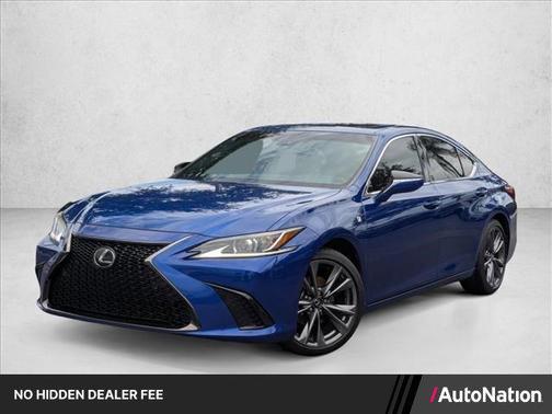 Ultrasonic Blue Mica 2.0 2019 Lexus ES 350 F Sport