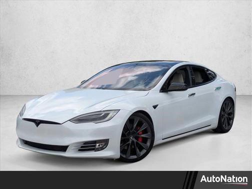 Pearl White Multi-Coat 2019 Tesla Model S Performance