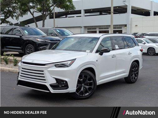 Wind Chill White 2026 Lexus TX 500h F SPORT Premium