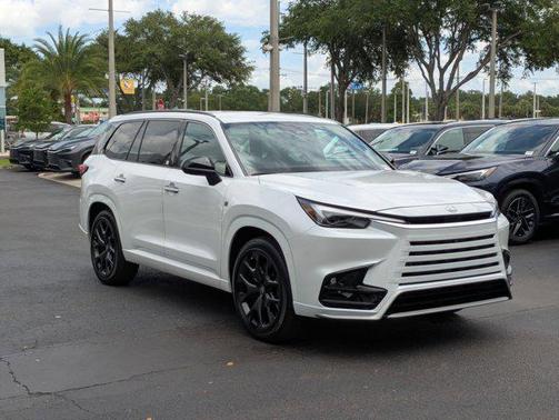 Wind Chill White 2026 Lexus TX 500h F SPORT Premium