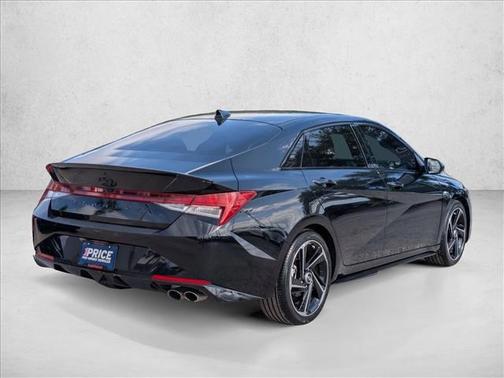 Phantom Black 2023 Hyundai ELANTRA N Line