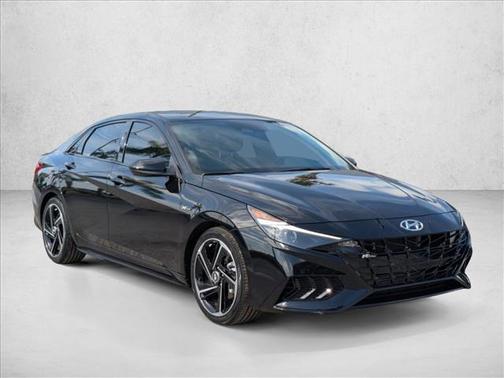Phantom Black 2023 Hyundai ELANTRA N Line