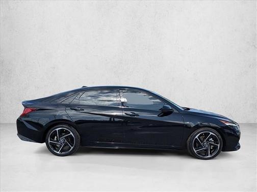 Phantom Black 2023 Hyundai ELANTRA N Line