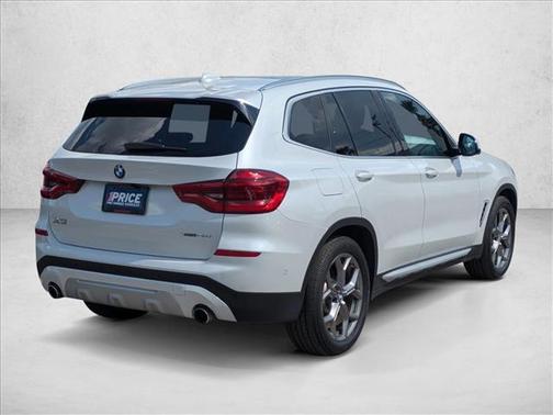 Mineral White Metallic 2020 BMW X3 xDrive30i