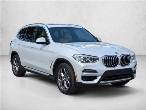 Mineral White Metallic 2020 BMW X3 xDrive30i