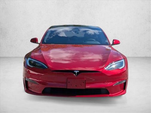 Ultra Red 2024 Tesla Model S Plaid