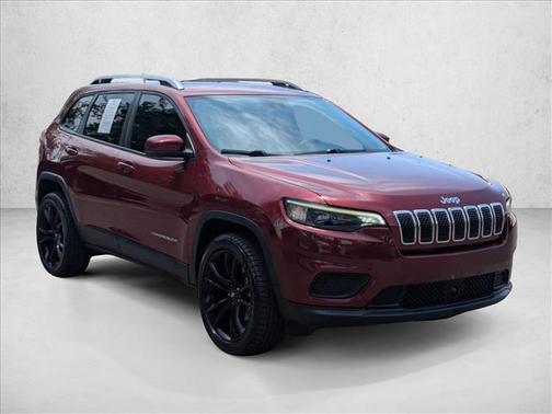Velvet Red Pearlcoat 2021 Jeep Cherokee Latitude