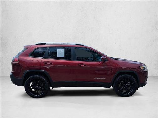 Velvet Red Pearlcoat 2021 Jeep Cherokee Latitude