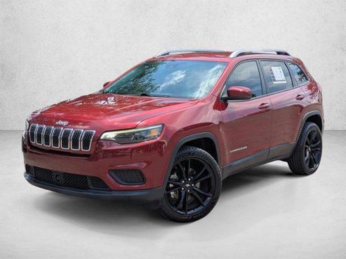 Velvet Red Pearlcoat 2021 Jeep Cherokee Latitude
