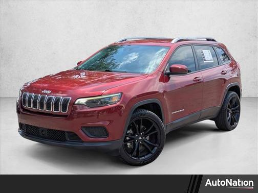 Velvet Red Pearlcoat 2021 Jeep Cherokee Latitude