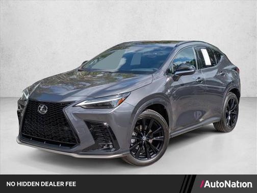 Cloudburst Gray 2026 Lexus NX 350 F SPORT Handling