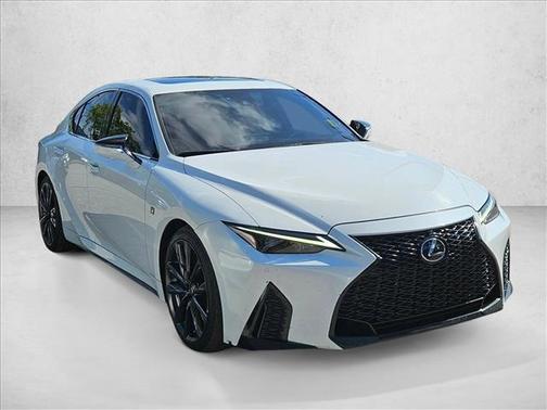 Ultra White 2023 Lexus IS 350 Base
