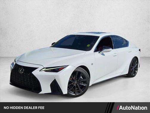 Ultra White 2023 Lexus IS 350 Base