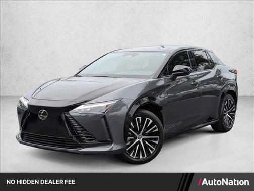 Cloudburst Gray/Black 2024 Lexus RZ 450e Premium