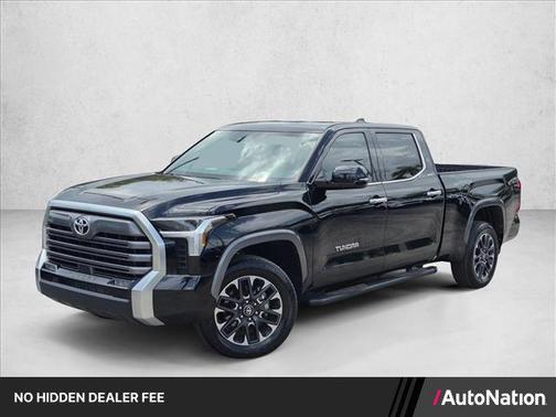 Midnight Black Metallic 2025 Toyota Tundra Limited
