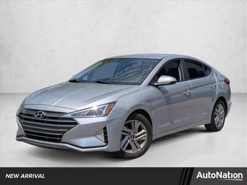 Stellar Silver 2020 Hyundai ELANTRA SEL