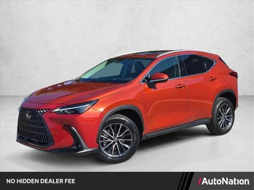 Cadmium Orange 2023 Lexus NX 350 Premium