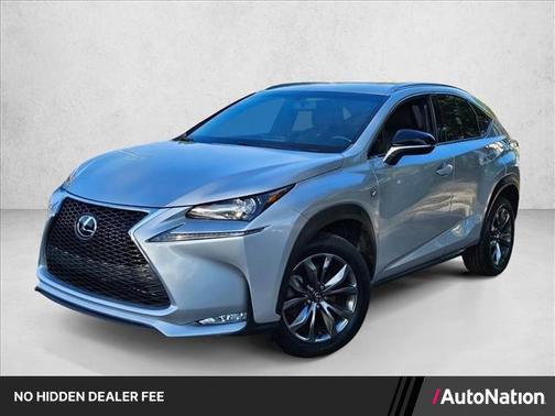 Atomic Silver 2016 Lexus NX 200t F Sport