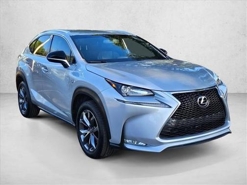 Atomic Silver 2016 Lexus NX 200t F Sport