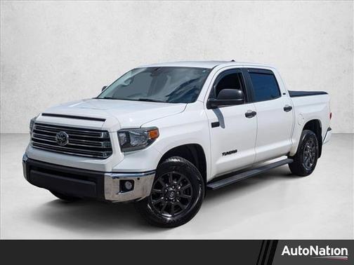 Super White 2021 Toyota Tundra SR5