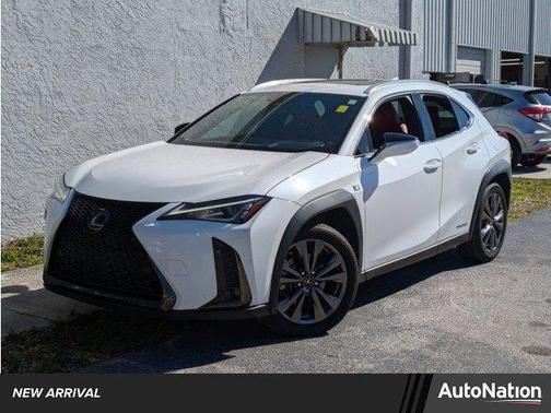 Ultra White 2019 Lexus UX 250h F Sport