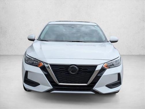 Aspen White Tricoat 2023 Nissan Sentra SV