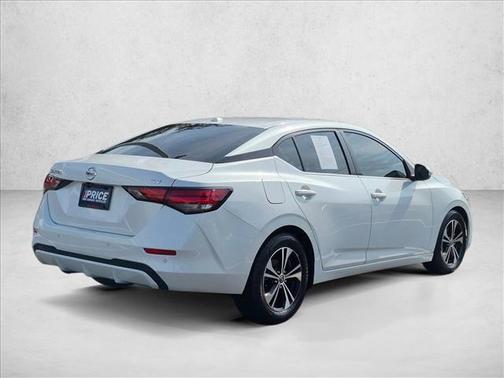 Aspen White Tricoat 2020 Nissan Sentra SV