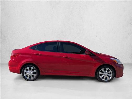 Boston Red Pearl 2014 Hyundai Accent GLS