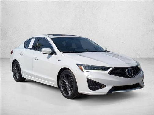 White 2022 Acura ILX Premium & A-SPEC Packages