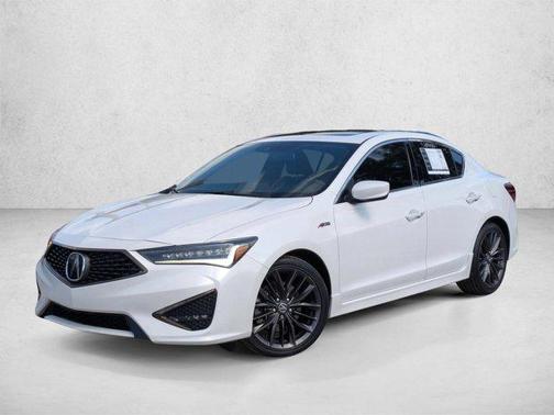 White 2022 Acura ILX Premium & A-SPEC Packages