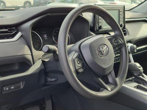 Super White 2019 Toyota RAV4 LE