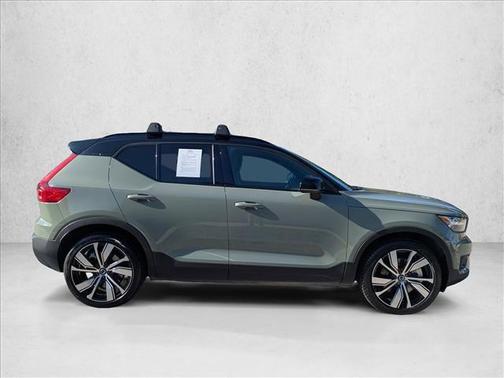 Sage Green 2021 Volvo XC40 Recharge Pure Electric P8