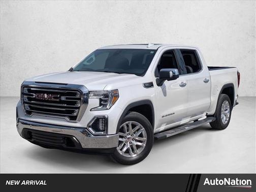 White Frost Tricoat 2019 GMC Sierra 1500 SLT