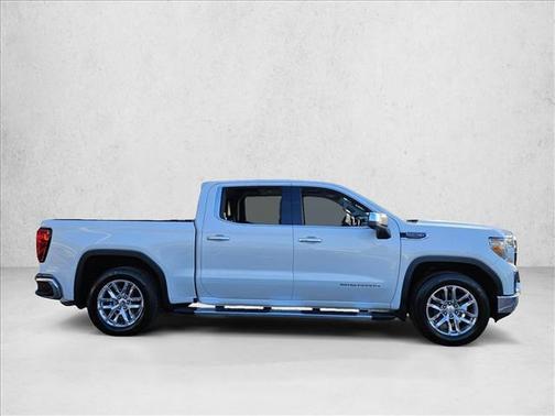 White Frost Tricoat 2019 GMC Sierra 1500 SLT