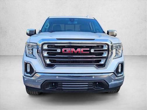 White Frost Tricoat 2019 GMC Sierra 1500 SLT