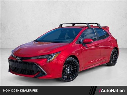 Finish Line Red 2022 Toyota Corolla SE