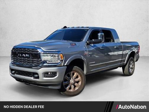 Billet Silver Metallic Clearcoat 2022 RAM 2500 Limited Mega Cab 4x4 6'4' Box