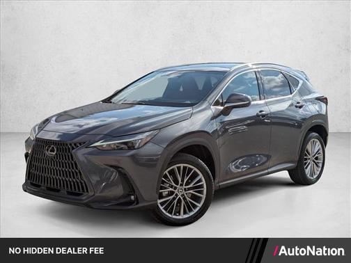 Cloudburst Gray 2022 Lexus NX 350 Luxury
